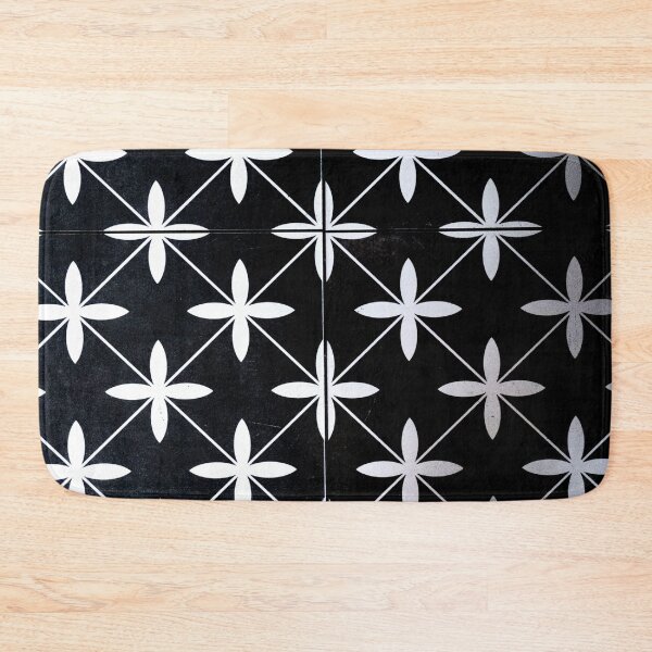 Item preview, PATTERN DESIGN STUDY #19 - Black and White Grid Targets on Textile designed and sold by DEL-Productions.
