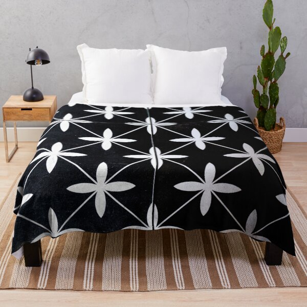 Item preview, PATTERN DESIGN STUDY #19 - Black and White Grid Targets on Textile designed and sold by DEL-Productions.