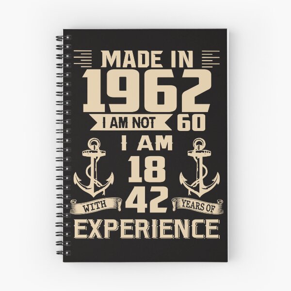 Item preview, Anchor Made In 1962 60th Birthday 60 Years Old designed and sold by AperAmyiah.