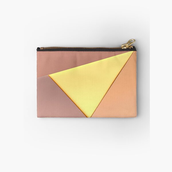 Item preview, PATTERN DESIGN STUDY #20 - Intersecting Triangles of Yellow and Copper designed and sold by DEL-Productions.