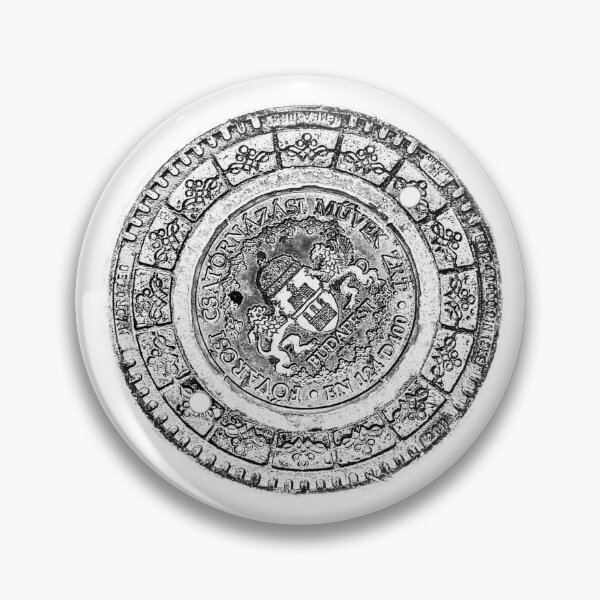 Item preview, Budapest imprinting Sewer manhole cover designed and sold by juancalop.