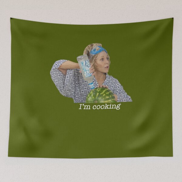 Item preview, I'm Cooking Quote Grace And Frankie Vodka Watermelon Chiffon Graphic designed and sold by marsacdurkesd.
