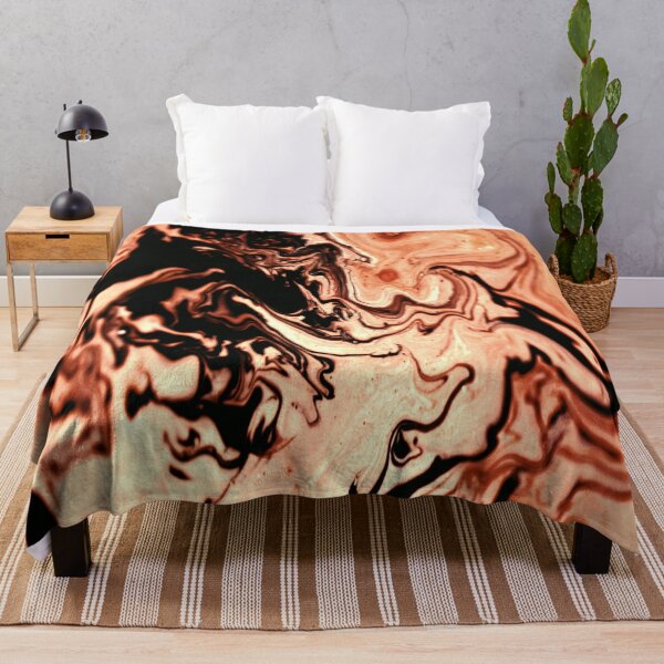 Item preview, PATTERN DESIGN STUDY #23 - Abstract of Coral Colored Liquid designed and sold by DEL-Productions.