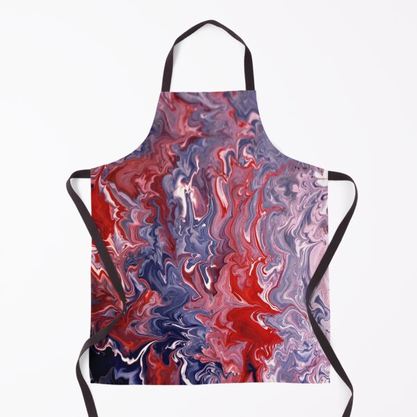 Item preview, PATTERN DESIGN STUDY #24 - Abstract of Red Violet Mauve Liquid Shapes designed and sold by DEL-Productions.