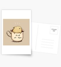 Pup of Tea Postcards