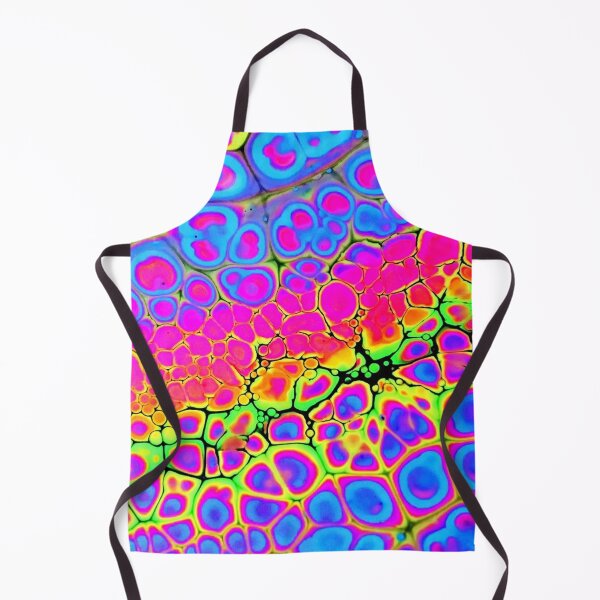 Item preview, PATTERN DESIGN STUDY #32 - Colorful Abstract of Cellular Shapes designed and sold by DEL-Productions.