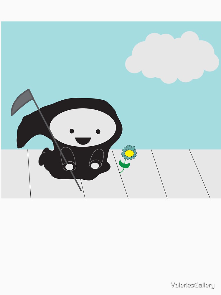 Grim Reaper and Flower by ValeriesGallery