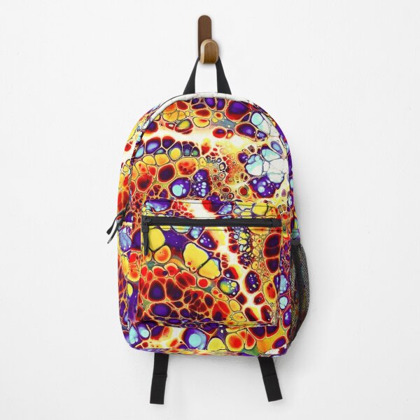Item preview, PATTERN DESIGN STUDY #33 - Colorful Abstract of Cellular Shapes in Petal Form designed and sold by DEL-Productions.
