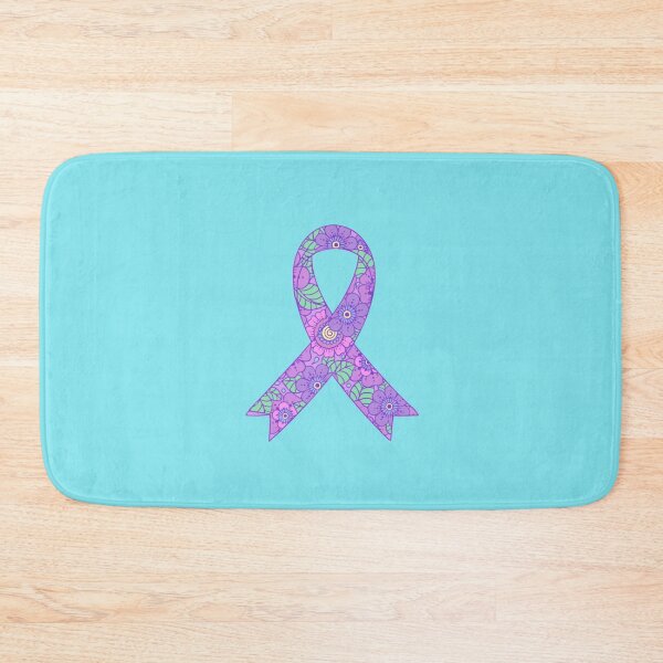 Item preview, Flower pattern Awareness Ribbon  designed and sold by CaitlynConnor.
