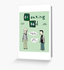 Breaking Bad Greeting Card