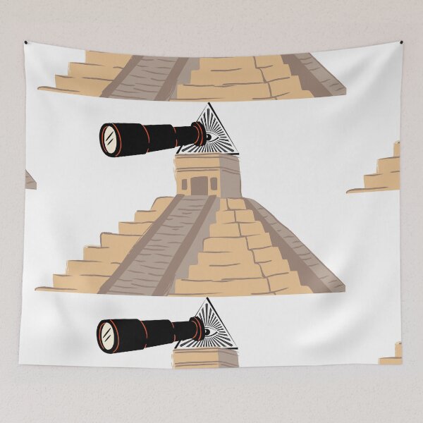Item preview, funny pyramid / pyramid with eyes designed and sold by Constructive27.