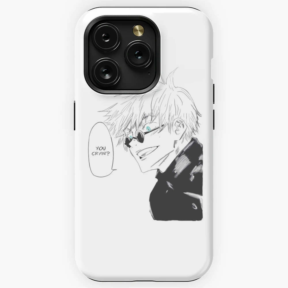 You Cryin'? JJK iPhone Case for Sale by PeachyAnimeMrch