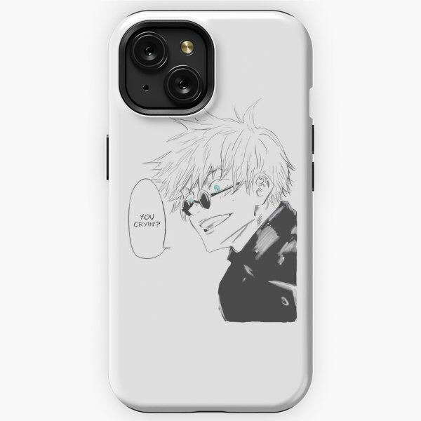 Hot Serial Anime Jujutsu Kaisen Gojo Satoru Phone Case for iphone 14 13 Pro  Max 12 11 Xs XR 7 8 Plus Blu-ray Soft Silicon Cover