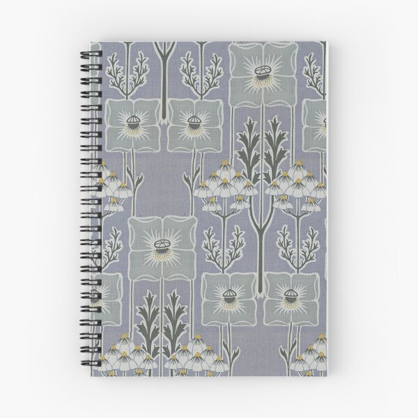 Item preview, Vintage abstract flower in gray pattern designed and sold by Pannpradit.