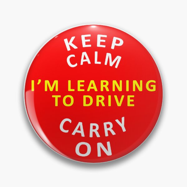 Item preview, Keep Calm - Carry On - Learning To Drive designed and sold by Ars-flos-est.
