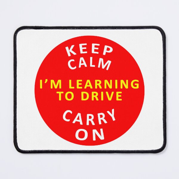Item preview, Keep Calm - Carry On - Learning To Drive designed and sold by Ars-flos-est.