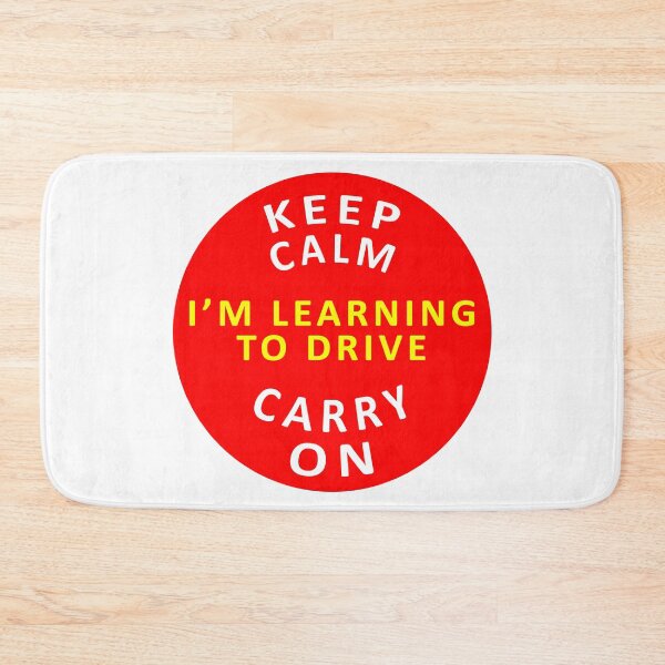 Item preview, Keep Calm - Carry On - Learning To Drive designed and sold by Ars-flos-est.