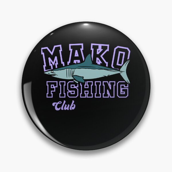 Item preview, Mako Shark Fishing Club Varsity designed and sold by AnimalLover4eva.