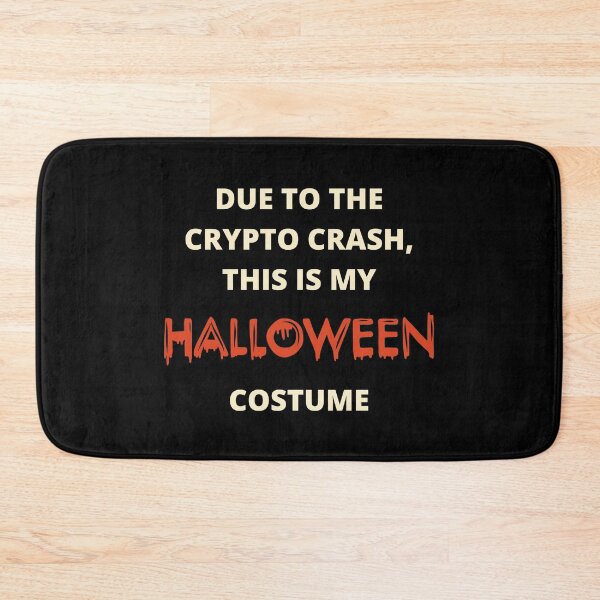 Item preview, Due to the crypto crash, this is my Halloween costume - Black designed and sold by CreepyCurator.