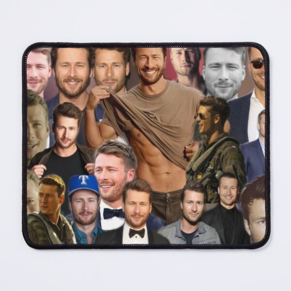 Item preview, Glen Powell colllage designed and sold by gluwehtrux.
