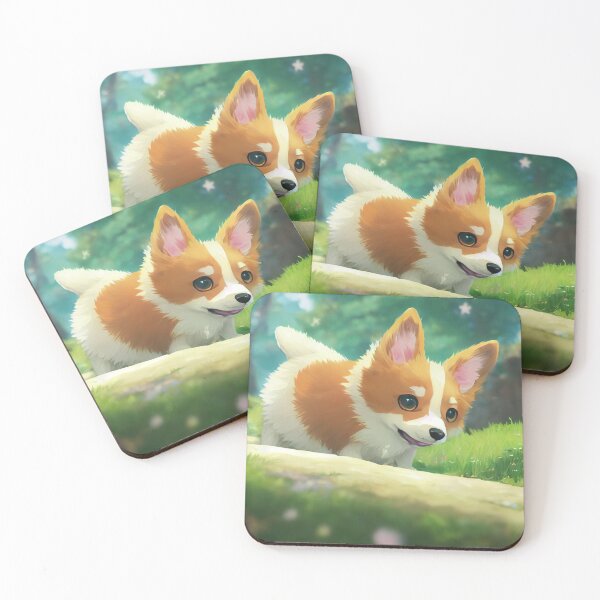 Aperçu de l'œuvre Bébé Corgi-mon ! Un Corgi dans sa première aventure ! créée et vendue par Pet Shelter.