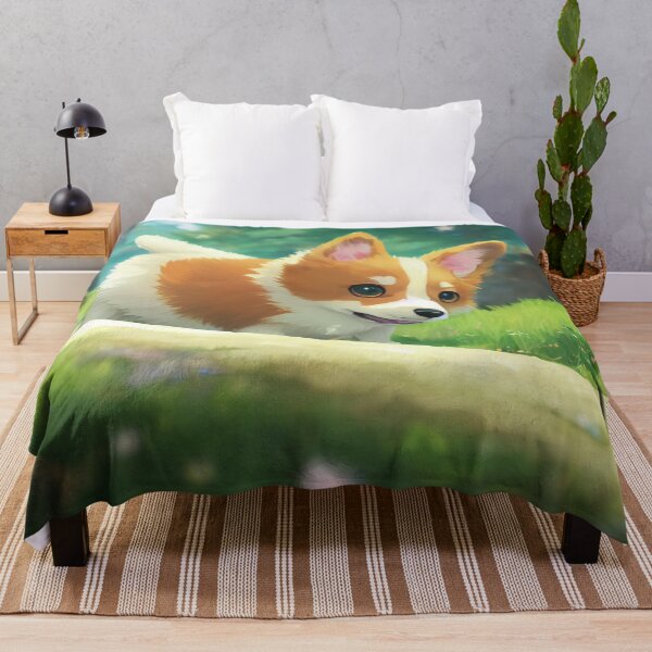 Aperçu de l'œuvre Bébé Corgi-mon ! Un Corgi dans sa première aventure ! créée et vendue par Pet Shelter.