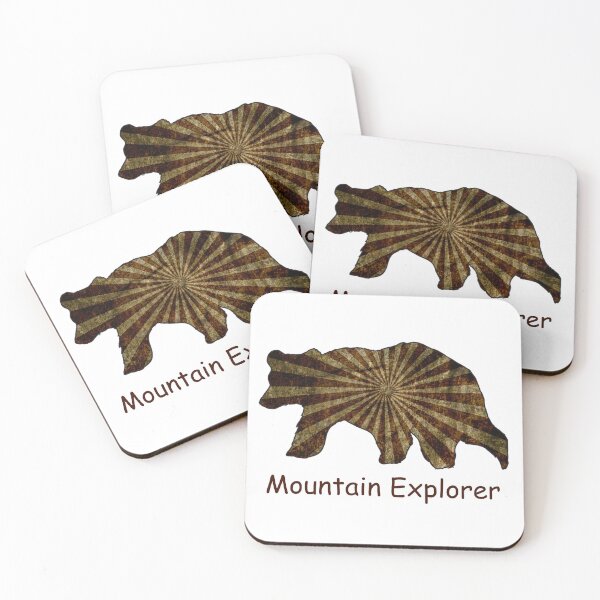 Item preview, Mountain Explorer Bear designed and sold by tidalstock.