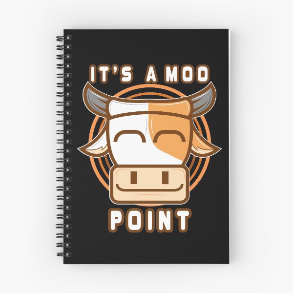 Item preview, Moo Moot Point Country Friends Joke Cow Back School designed and sold by Phaedra Jones.