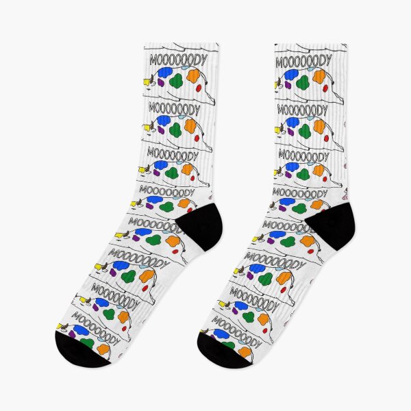 Item preview, Moody Cow Colorful designed and sold by LGBT-Art-Design.