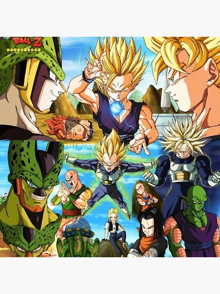 Dragon Ball Z Cell Saga Poster for Sale by StephanieBen