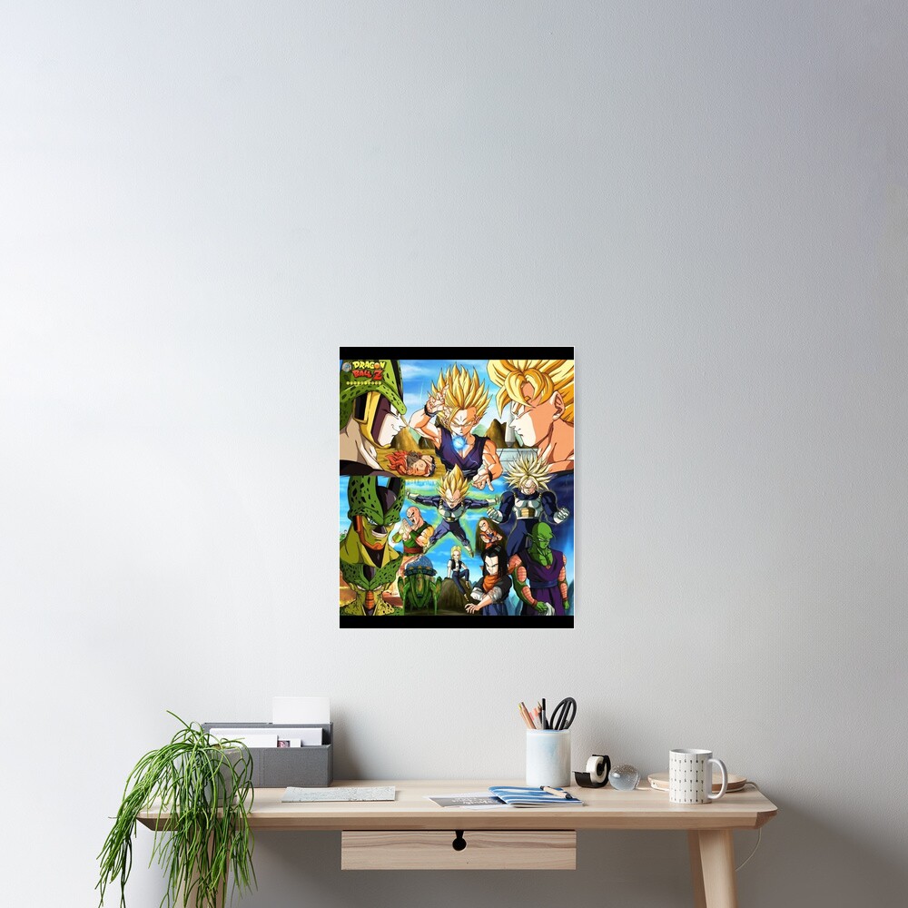 Dragon Ball Z Cell Saga Poster for Sale by StephanieBen