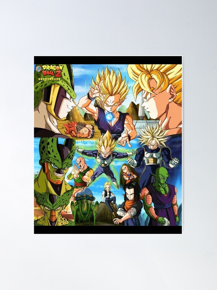  Dragonball Z - TV Show Poster/Print (Cell Saga