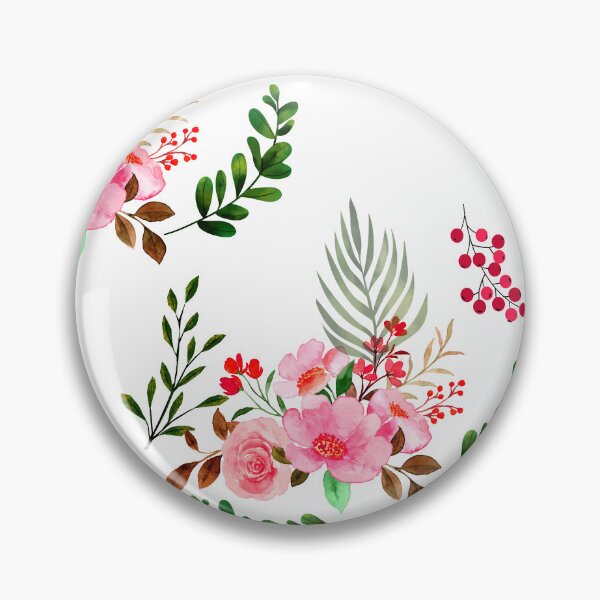 Item preview, Patrón floral de ramo de flores | Fondo blanco designed and sold by PriyamPahi.