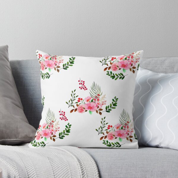 Item preview, Floral Pattern of Flower Bouquet |White Background designed and sold by PriyamPahi.