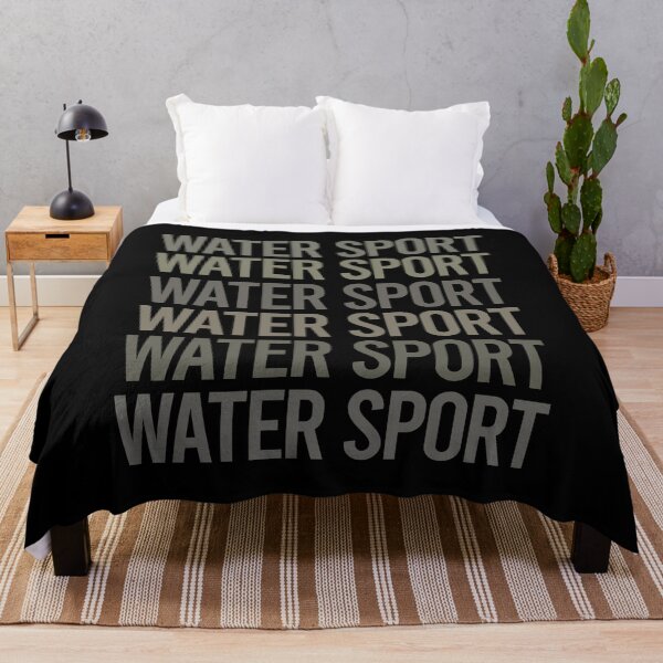 Artikelvorschau, Grauer Text Art Wassersport entworfen und verkauft von TartSpiderWeb.