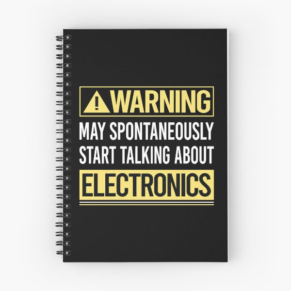 Item preview, Warning About Electronics designed and sold by WrightTrouble.