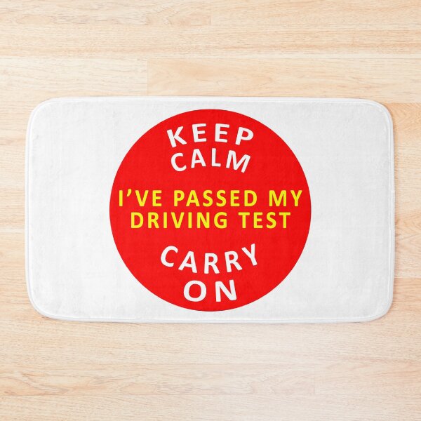 Item preview, Keep Calm - Carry On - Passed My Driving Test designed and sold by Ars-flos-est.