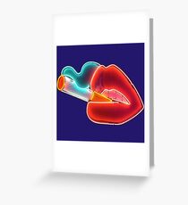 Smoke Greeting Card
