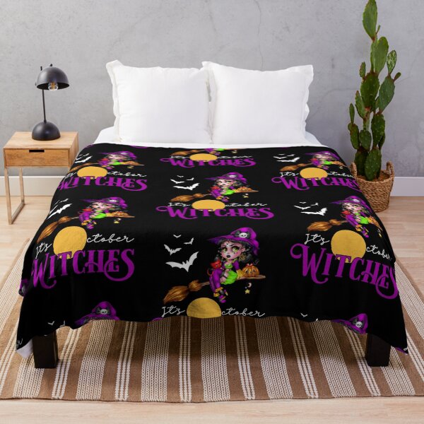 Item preview, It's October Witches Funny Halloween designed and sold by R&BApparel.