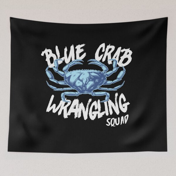 Item preview, Blue CrabTrapping designed and sold by AnimalLover4eva.