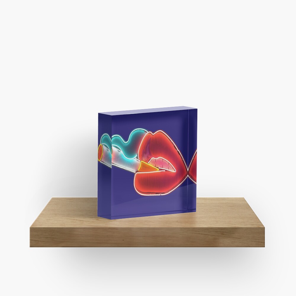 Smoke Acrylic Block
