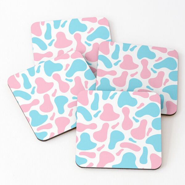 Item preview, Cow Skin Blue designed and sold by LGBT-Art-Design.