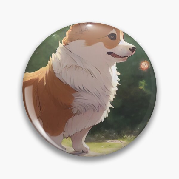 Artikelvorschau, Corgi auf einem Abenteuer (Anime-Stil) entworfen und verkauft von Pet Shelter.