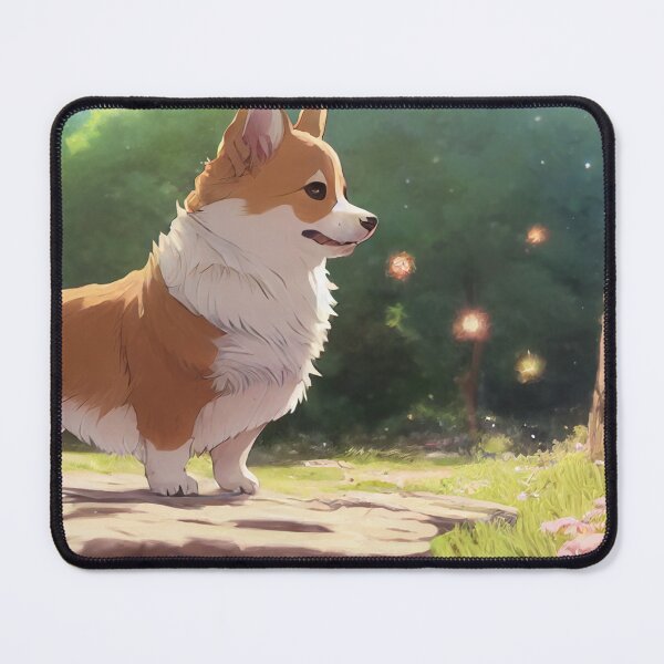 Item preview, Corgi on an Adventure (Anime Style) designed and sold by Pet Shelter.