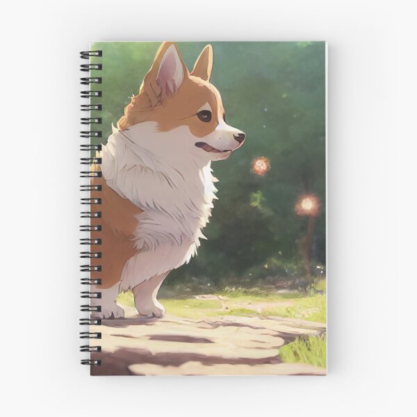Item preview, Corgi on an Adventure (Anime Style) designed and sold by Pet Shelter.