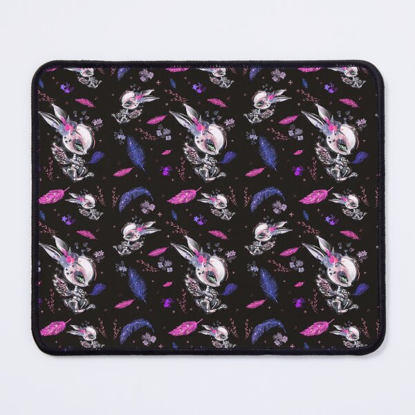 Item preview, Winged Bunny in Lipstick Pink and Indigo designed and sold by GWTF-Designs.