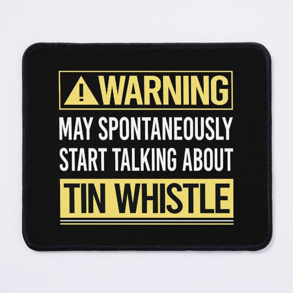 Item preview, Warning About Tin Whistle Flageolet designed and sold by WrightTrouble.