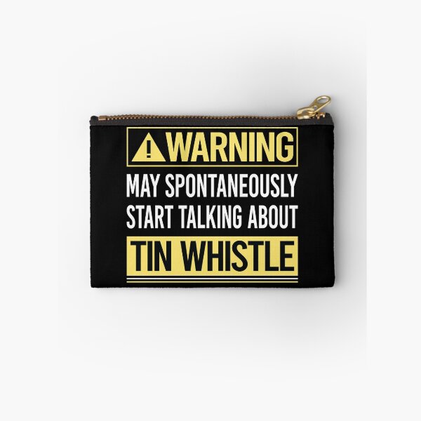 Item preview, Warning About Tin Whistle Flageolet designed and sold by WrightTrouble.