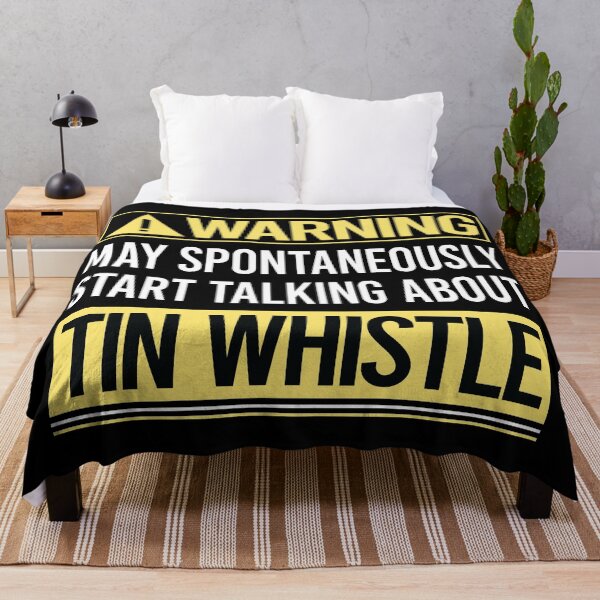 Item preview, Warning About Tin Whistle Flageolet designed and sold by WrightTrouble.