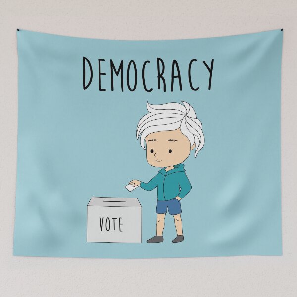 Item preview, International Day of Democracy - celebrate the day for the human rights designed and sold by thewishdesigns.